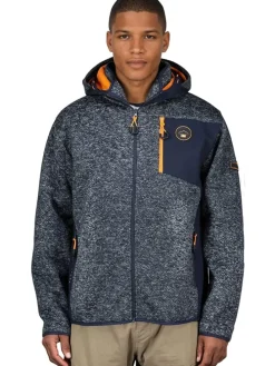 Fleece vest "Tank" donkerblauw