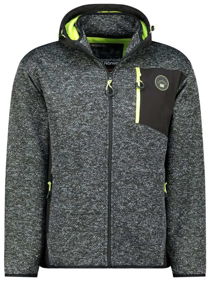 Fleece vest "Tank" grijs