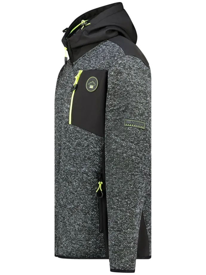 Fleece vest "Tank" grijs