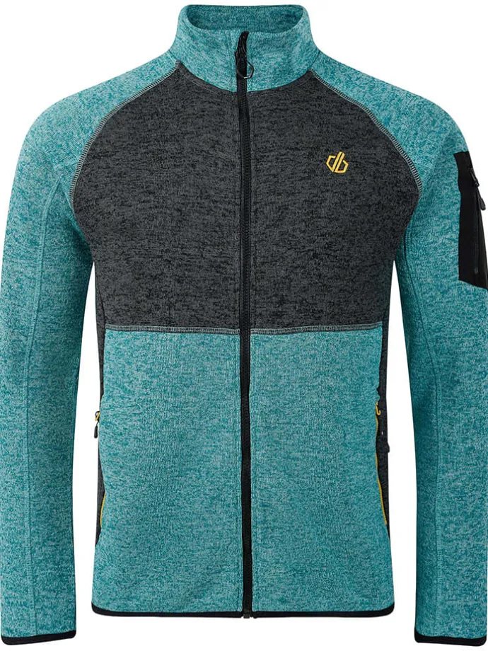 Fleece vest "Torrek 'Thermal" turquoise/antraciet