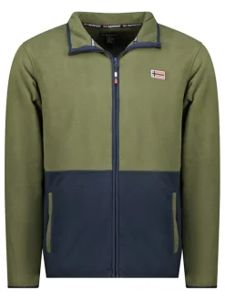 Fleece vest "Touki" kaki
