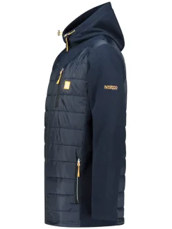Fleece vest "Tulko" donkerblauw