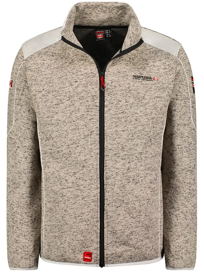 Fleece vest "Turbine" grijs