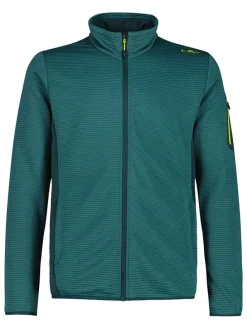Fleece vest turquoise