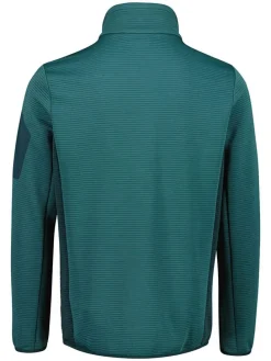 Fleece vest turquoise