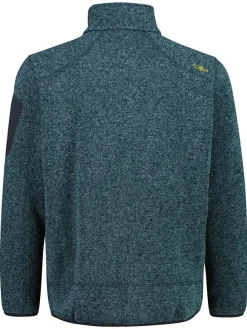Fleece vest turquoise