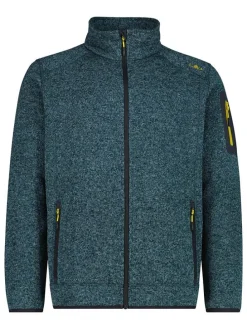 Fleece vest turquoise