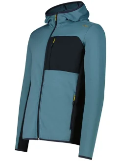 Fleece vest turquoise