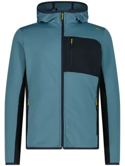 Fleece vest turquoise