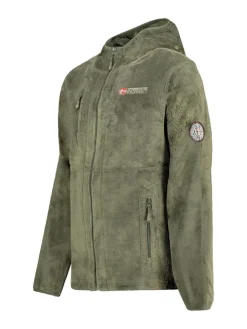 Fleece vest "Upload" kaki