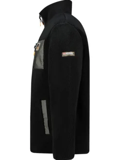 Fleece vest "Urock" zwart