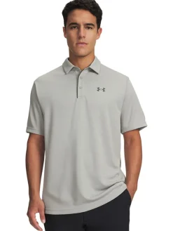 Functioneel poloshirt grijs