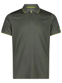 Functioneel poloshirt kaki