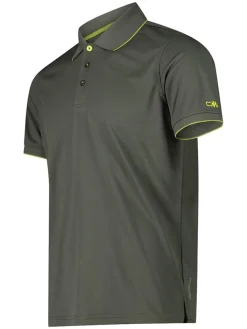 Functioneel poloshirt kaki