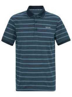 Functioneel poloshirt "Kildra" donkerblauw