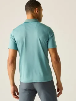 Functioneel poloshirt "Maverik V" turquoise