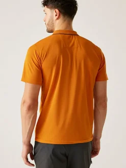 Functioneel poloshirt "Maverik V" oranje