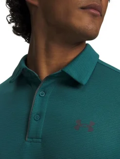 Functioneel poloshirt petrol