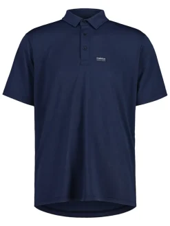 Functioneel poloshirt "PeytoM." donkerblauw