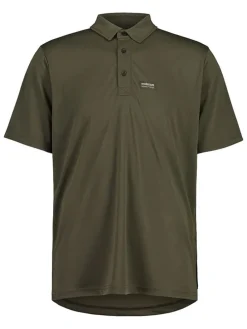 Functioneel poloshirt "PeytoM." kaki