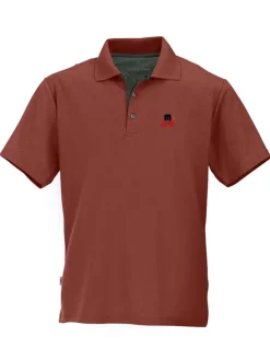 Functioneel poloshirt "Spierz fresh" bordeaux