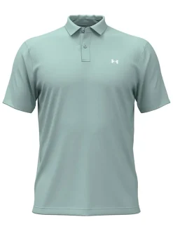 Functioneel poloshirt turquoise