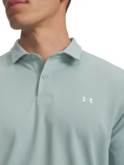 Functioneel poloshirt turquoise