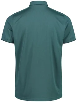 Functioneel poloshirt turquoise