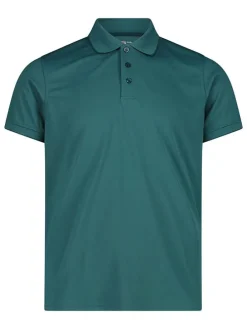 Functioneel poloshirt turquoise