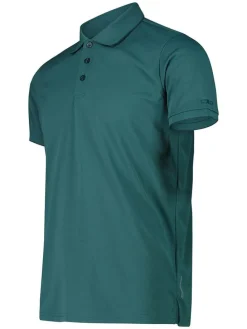 Functioneel poloshirt turquoise
