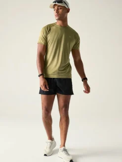 Functioneel shirt "Accelerate" kaki