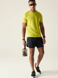 Functioneel shirt "Accelerate" geel