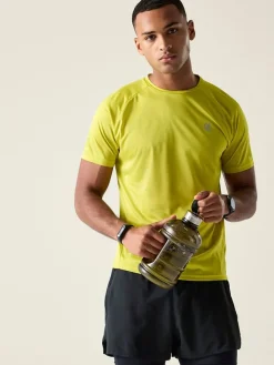 Functioneel shirt "Accelerate" geel