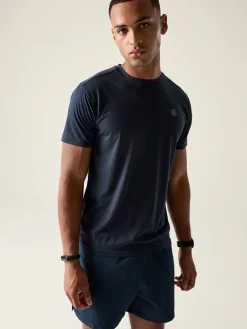 Functioneel shirt "Agile" donkerblauw