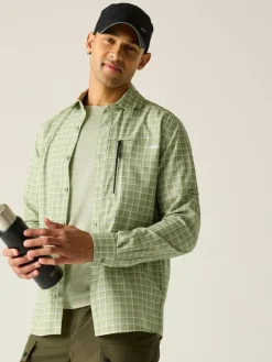 Functioneel shirt "Anti-Insect Travel Light" groen