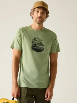 Functioneel shirt "Escade" groen