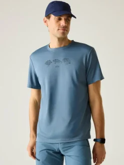 Functioneel shirt "Fingal" blauw