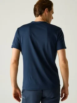 Functioneel shirt "Fingal" donkerblauw