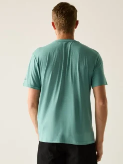 Functioneel shirt "Fingal Stretch" turquoise