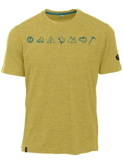 Functioneel shirt "Grinberg fresh" geel