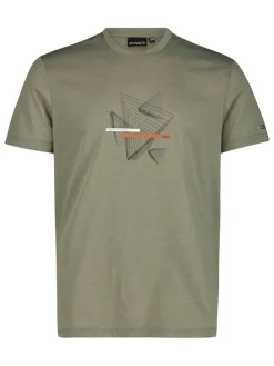 Functioneel shirt kaki