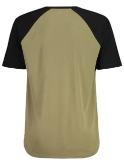 Functioneel shirt "KeeseckM." kaki/zwart