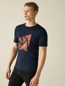 Functioneel shirt "Movement III" donkerblauw