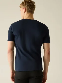 Functioneel shirt "Movement III" donkerblauw