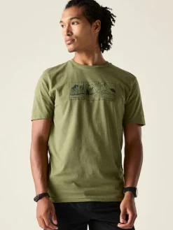Functioneel shirt "Movement III" kaki