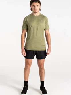 Functioneel shirt "Persist" kaki