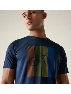 Functioneel shirt "Tech II" donkerblauw