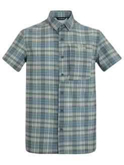 Functioneel shirt "Travel Light" blauw