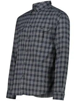 Functionele blouse antraciet