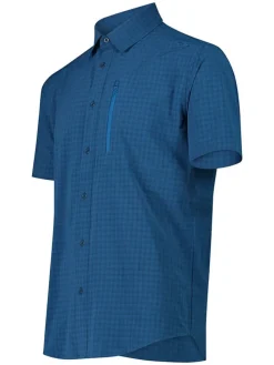 Functionele blouse donkerblauw